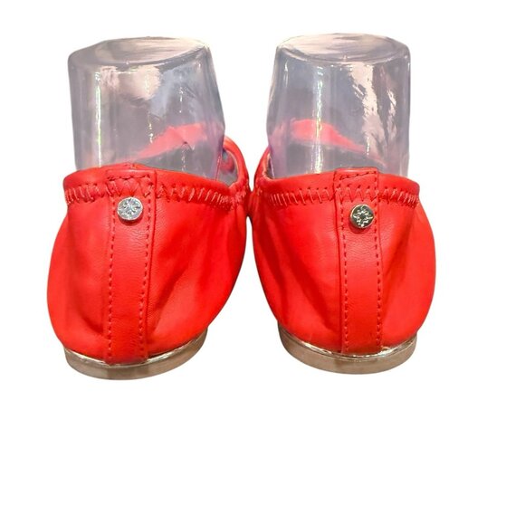 BCBG Generation Shoes Ballet Flats Scrunch Tomato Red Women’s Size 7 - Picture 5 of 6